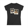 Personalized Polaroid Photo Women's Tee — Custom 2-Image Keepsake