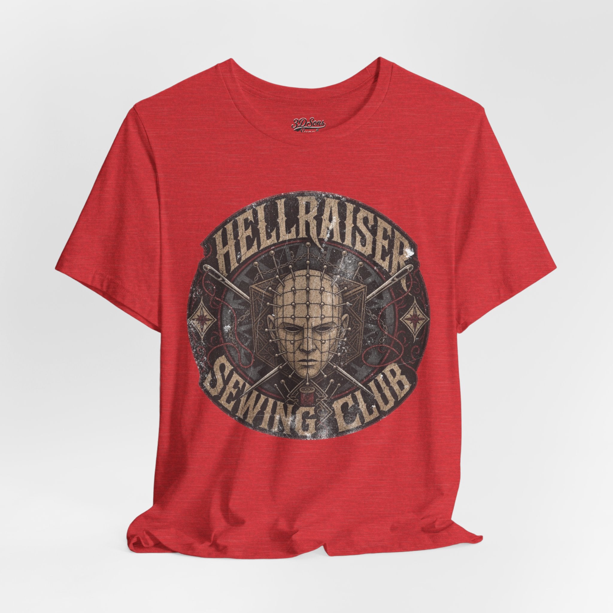 Hellraiser Sewing Club Tee - Vintage Horror Graphic T-Shirt