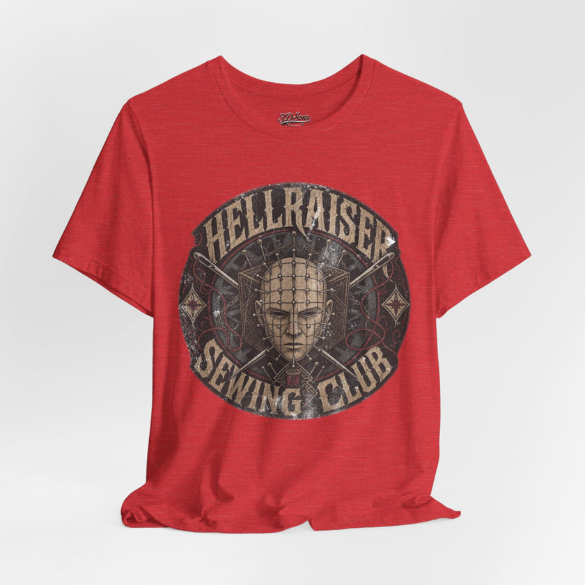Hellraiser Sewing Club Tee - Vintage Horror Graphic T-Shirt