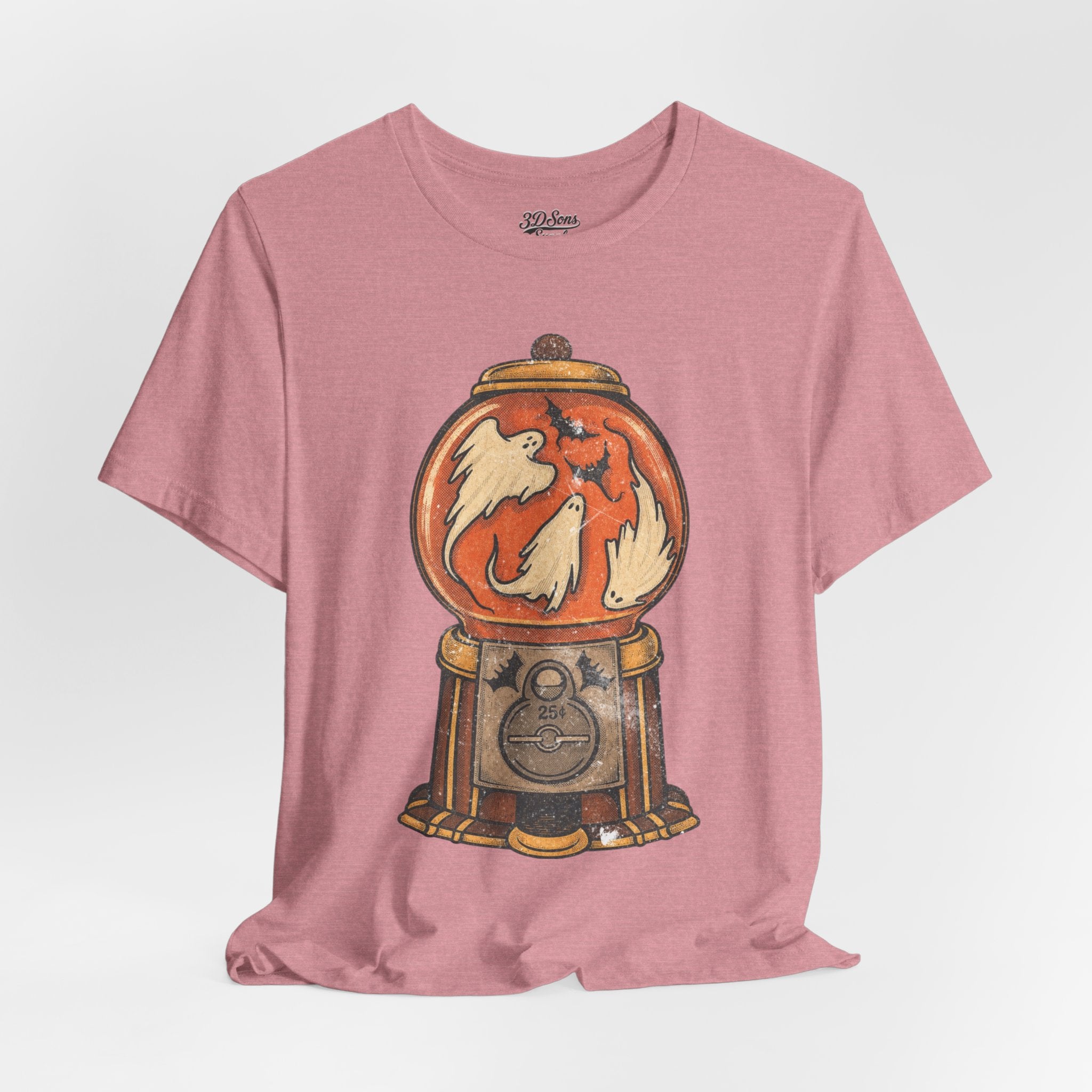 Gumball Ghosts Tee — Vintage Halloween Gumball Machine T-Shirt