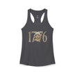 George Washington Doodle 1776 - Women's Ideal Racerback Tank
