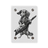 Dachshund Playing Keytar Acrylic Wall Art Panel