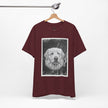 Great Pyrenees Smoke Photo Tee — Vintage Pup Graphic T-Shirt