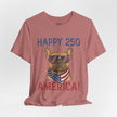 Happy 250 America! French Bulldog Patriotic T-Shirt