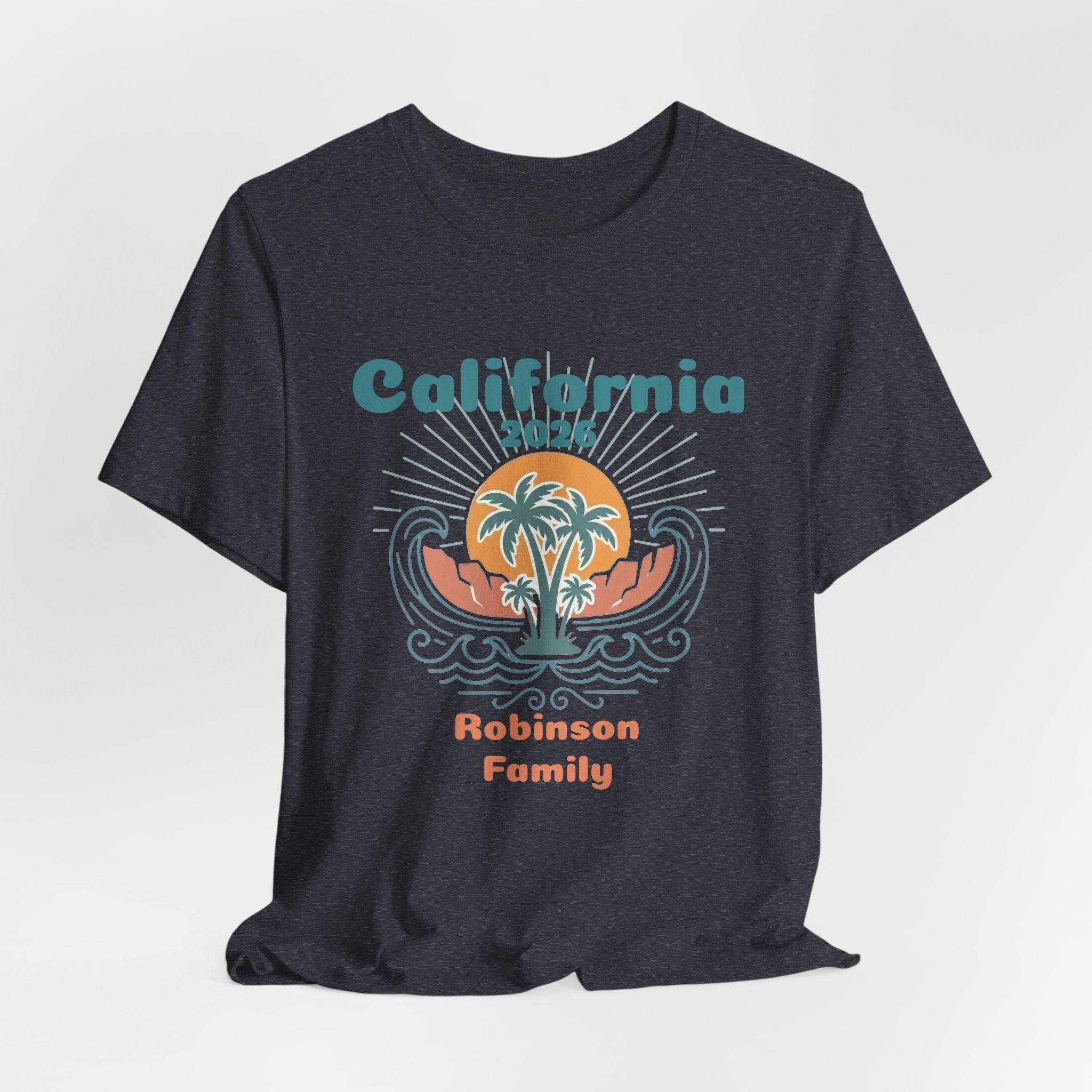 Personalized Family Vacation T-Shirt