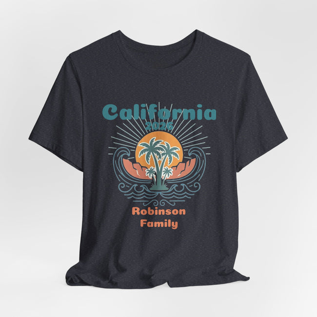 Personalized Family Vacation T-Shirt