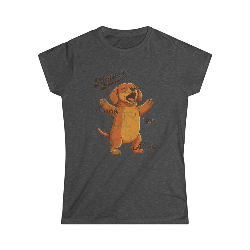 Mother's Day Dachshund Mom Tee — Wiener Dog Mama T-Shirt