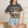 Personalized Polaroid Photo Tee — Custom Image & Text Options