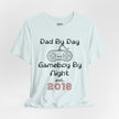 Personalized Dad By Day Gamer By Night T-Shirt,  90's Retro Controller Tee