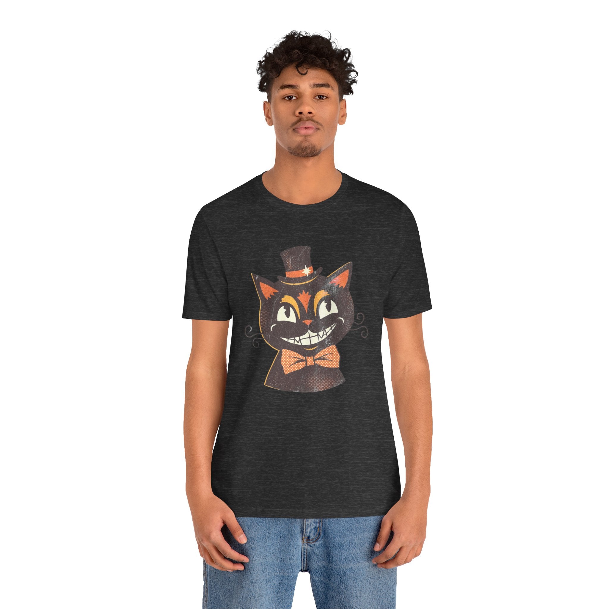 Vintage Halloween Cat Tee