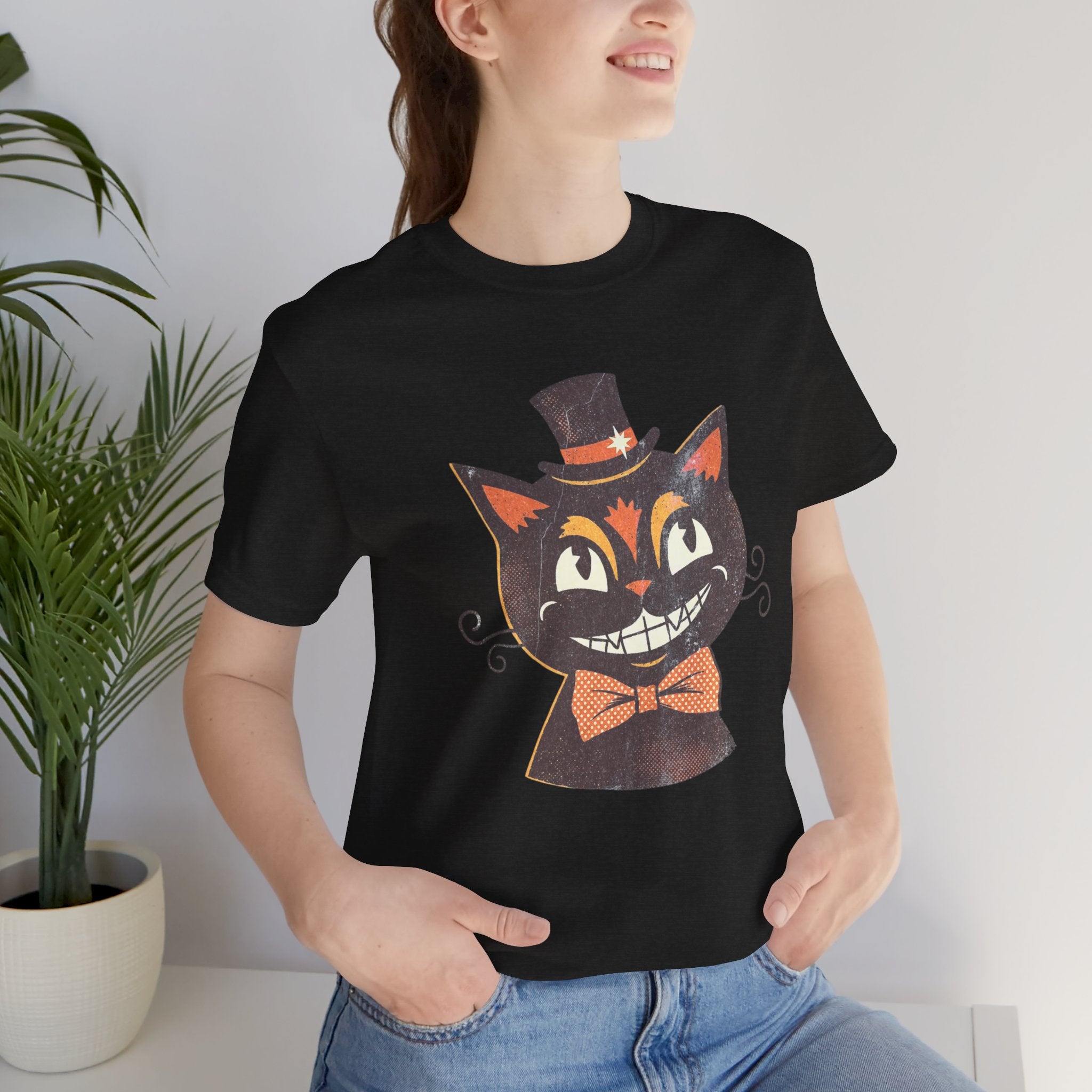 Vintage Halloween Cat Tee