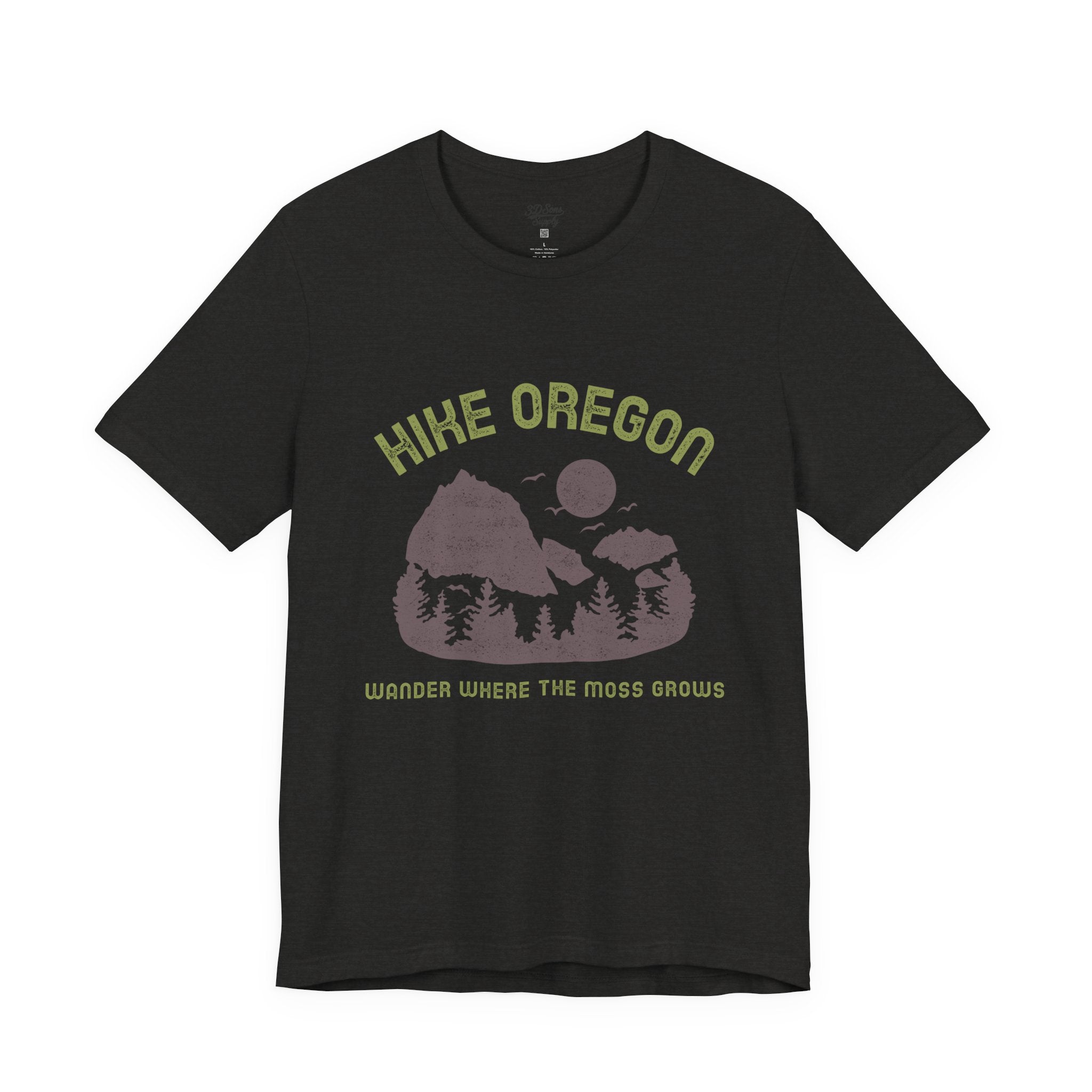 Hike Oregon Adventure Tee — Hiking Graphic T-Shirt