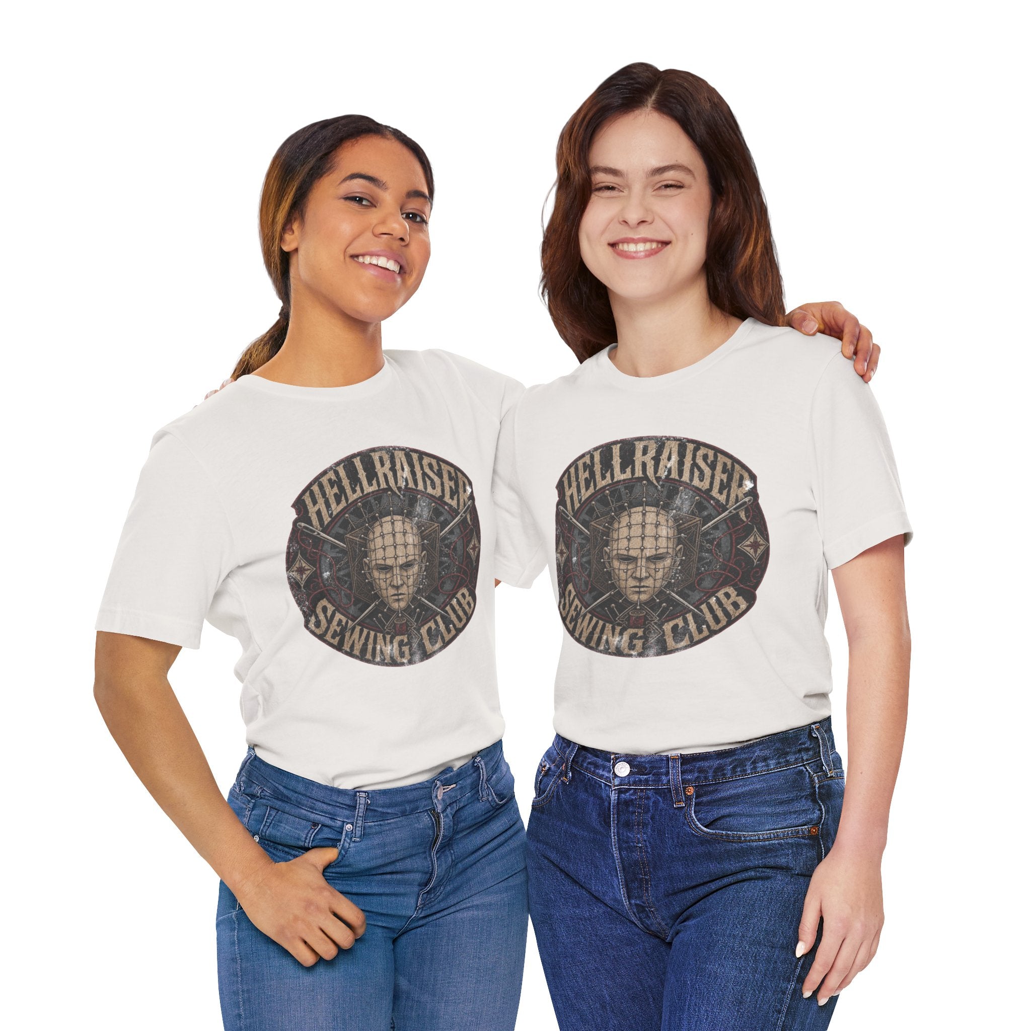 Hellraiser Sewing Club Tee - Vintage Horror Graphic T-Shirt