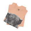Highland Cow Smoking Tee — Vintage Highland Cattle Graphic T-Shirt