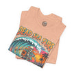 Dead Sea Surf Shark Attack T-Shirt | Bold Nautical Graphic Tee – 3D Sons Supply Co