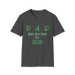 Dope Ass Dude Dad T-Shirt — D.A.D. Typography Father's Day Tee (Personalizable)