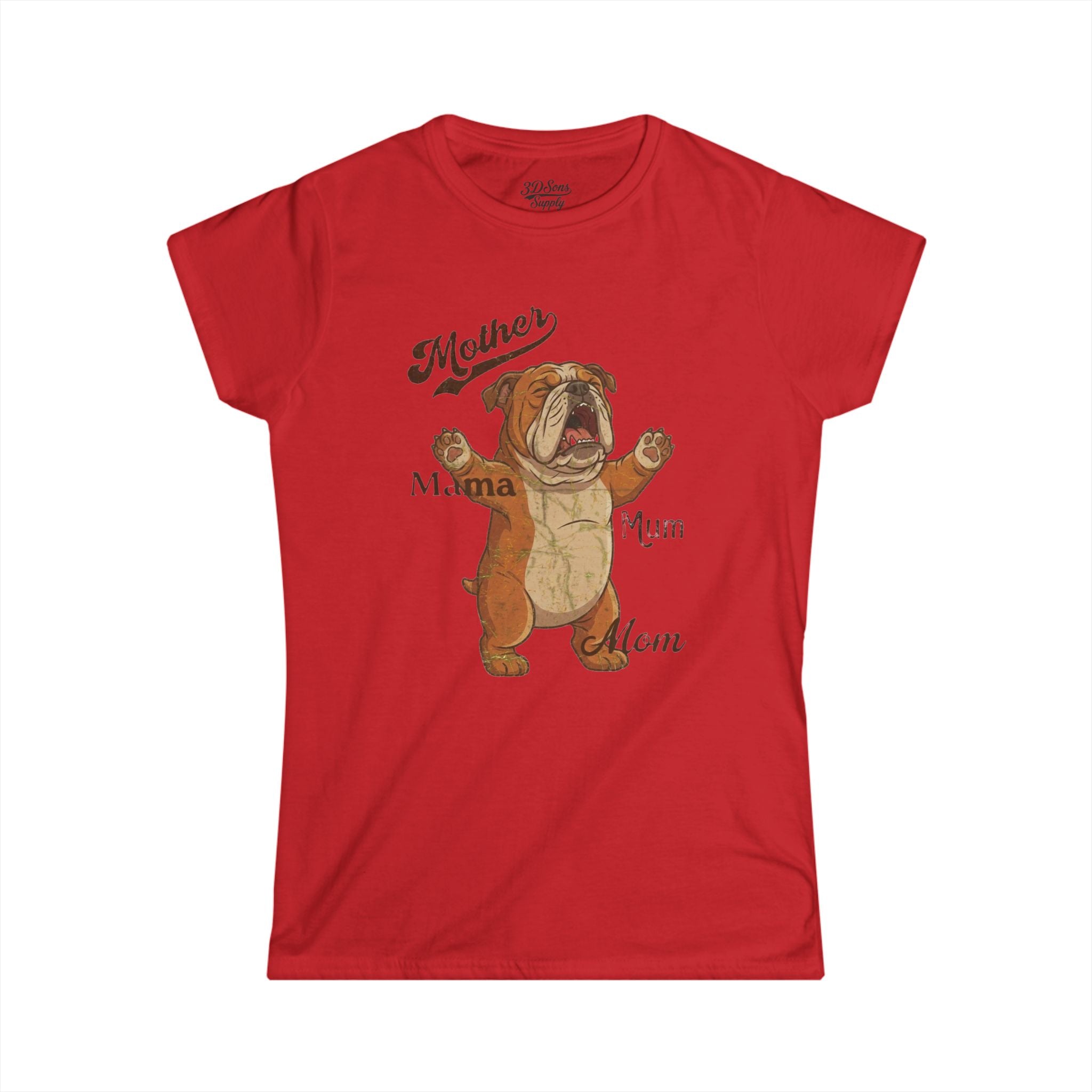 Mother's Day English Bulldog Mom T-Shirt — Bulldog Mama Tee