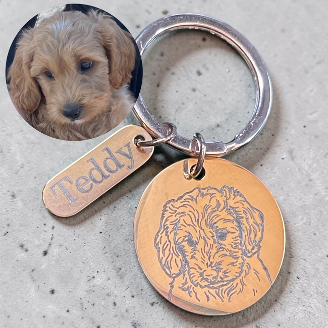 Personalized Pet Keychains