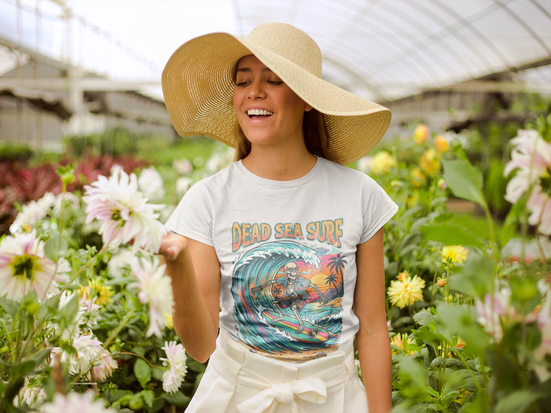 Dead Sea Surf Shark Attack T-Shirt | Bold Nautical Graphic Tee – 3D Sons Supply Co