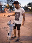 Dachshund Smoking Portrait Tee – Vintage Smokin' Dog Art T-Shirt