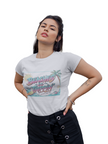 Women Beaches  Be Trippin' 90's Style Tee Shirt