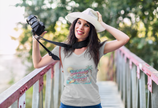 Women Beaches  Be Trippin' 90's Style Tee Shirt