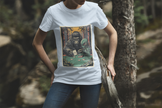 Bigfoot & Alien Playing Poker T-Shirt — Funny Cryptid Woods Tee