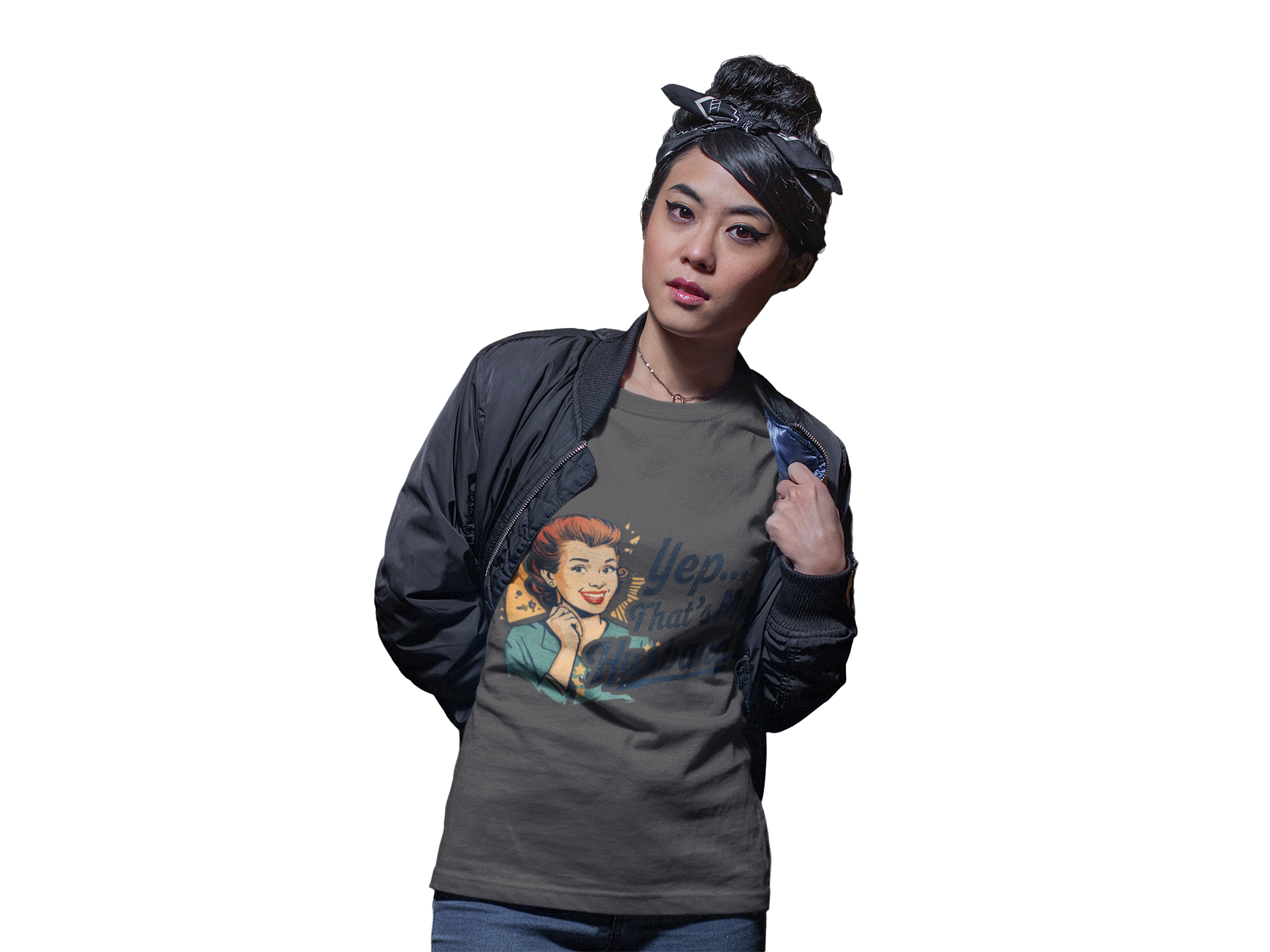 Yep... That's My Husband! Women's Tee — Retro Vintage Wife Pride T-Shirt
