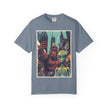 Alien & Bigfoot New York Times Square T-Shirt — Funny Urban Cryptid Tee