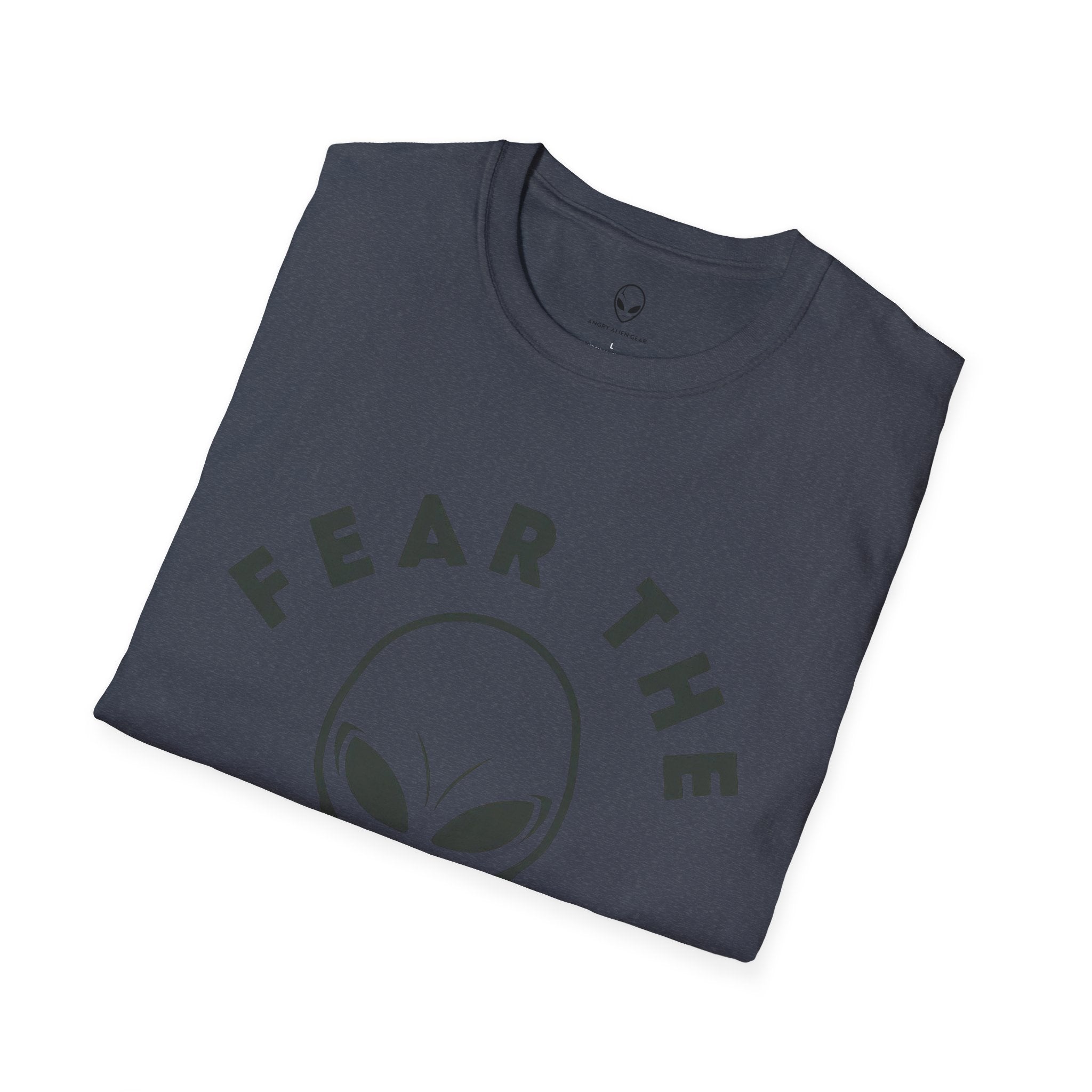 Fear the Probe Alien Graphic T-Shirt | Funny Extraterrestrial Design Tee Shirt