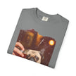 Pug At The Bar T-Shirt — Funny Vintage Pug Drinking Graphic Tee