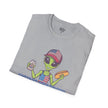American Alien with Hot Dog and Beer T-Shirt | USA Flag Cap Fourth of July