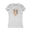 Women's Vintage Halloween Tee - 'Vintage Halloween Crew' Cute Pumpkin & Cat Graphic