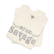 Stay Savage Longhorn Tee - Vintage Texas Skull T-Shirt