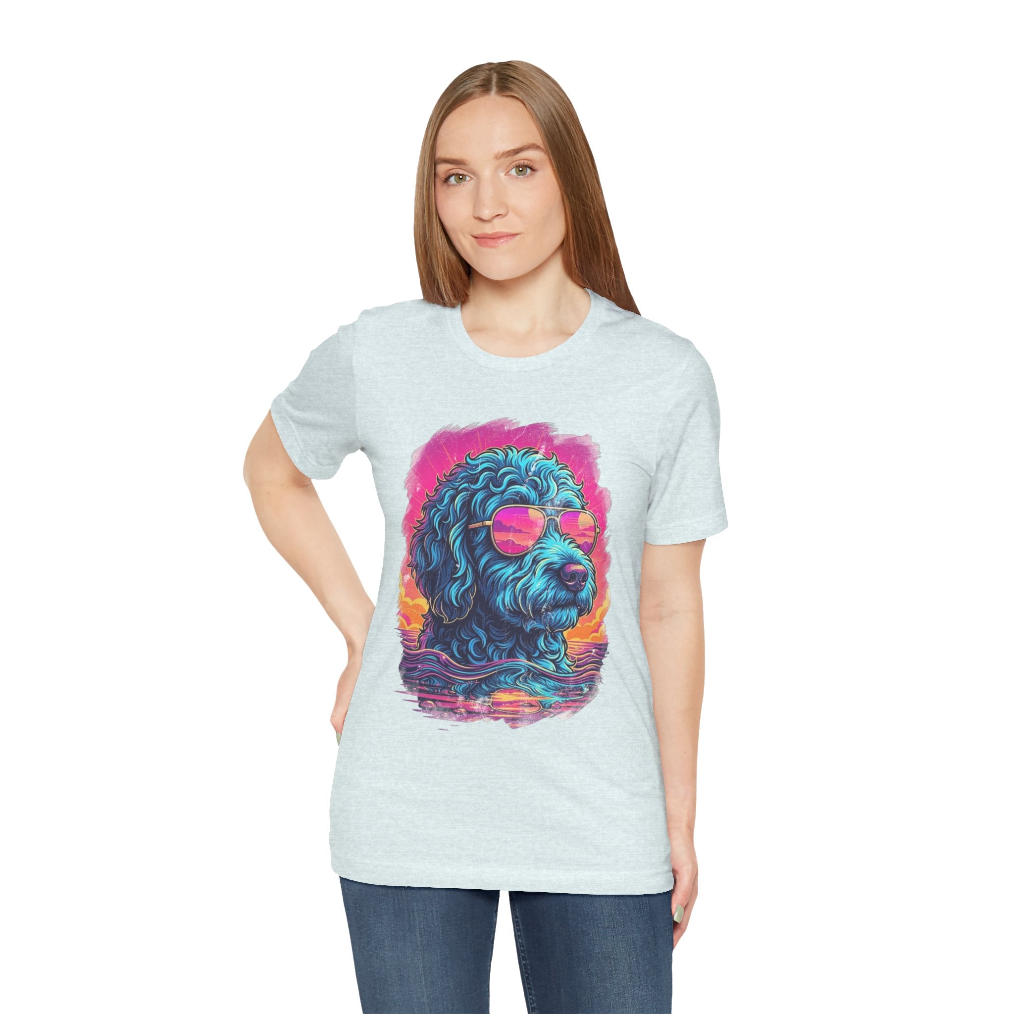 Doodle Vice City 90s Retro Tee — Funny Vintage Style T-Shirt