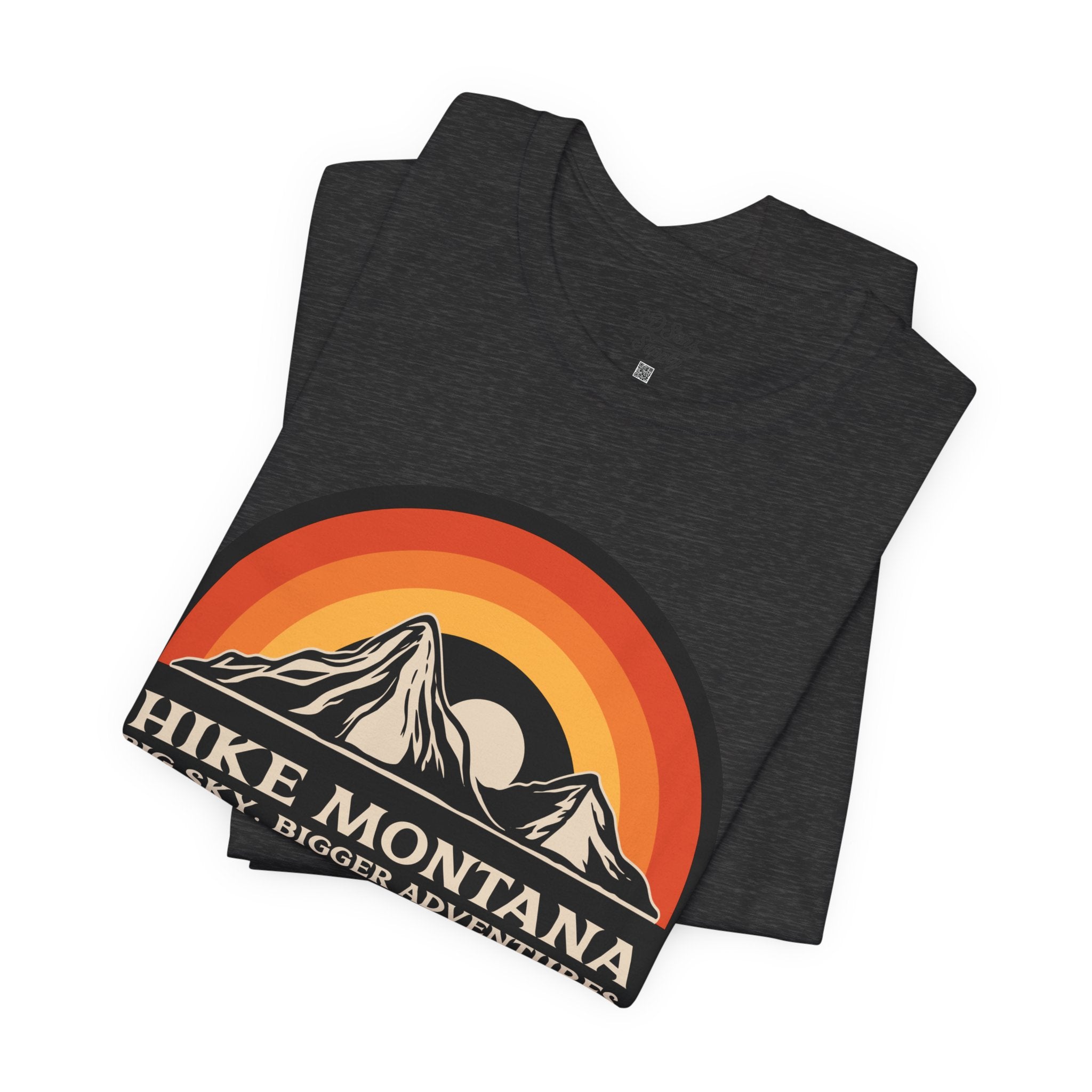 Hike Montana Mountain Adventure T-Shirt — Hiking Graphic Tee