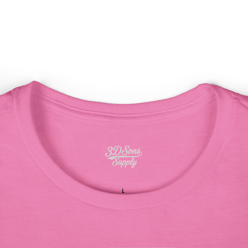 Hot Pink Vampire Lips Women's Tee | Graphic Short Sleeve Shirt