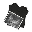 German Shepard Smoke Photo Tee — Vintage Pup Graphic T-Shirt