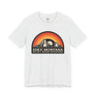 Hike Montana Mountain Adventure T-Shirt — Hiking Graphic Tee