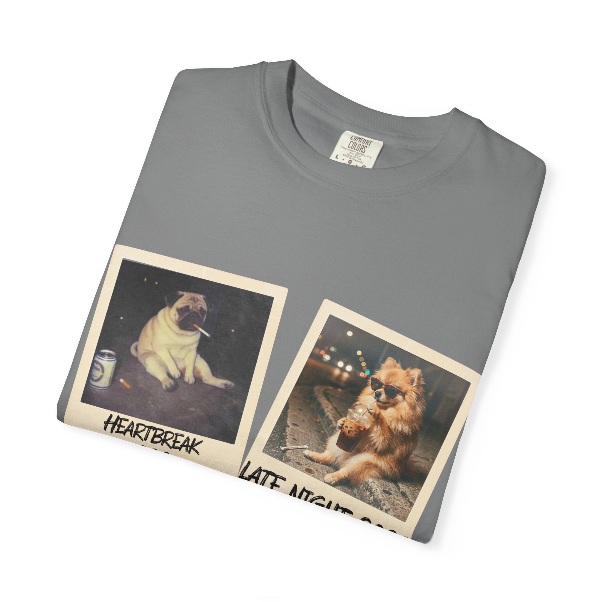 Personalized Polaroid Photo T-Shirt — Custom 2-Image Keepsake
