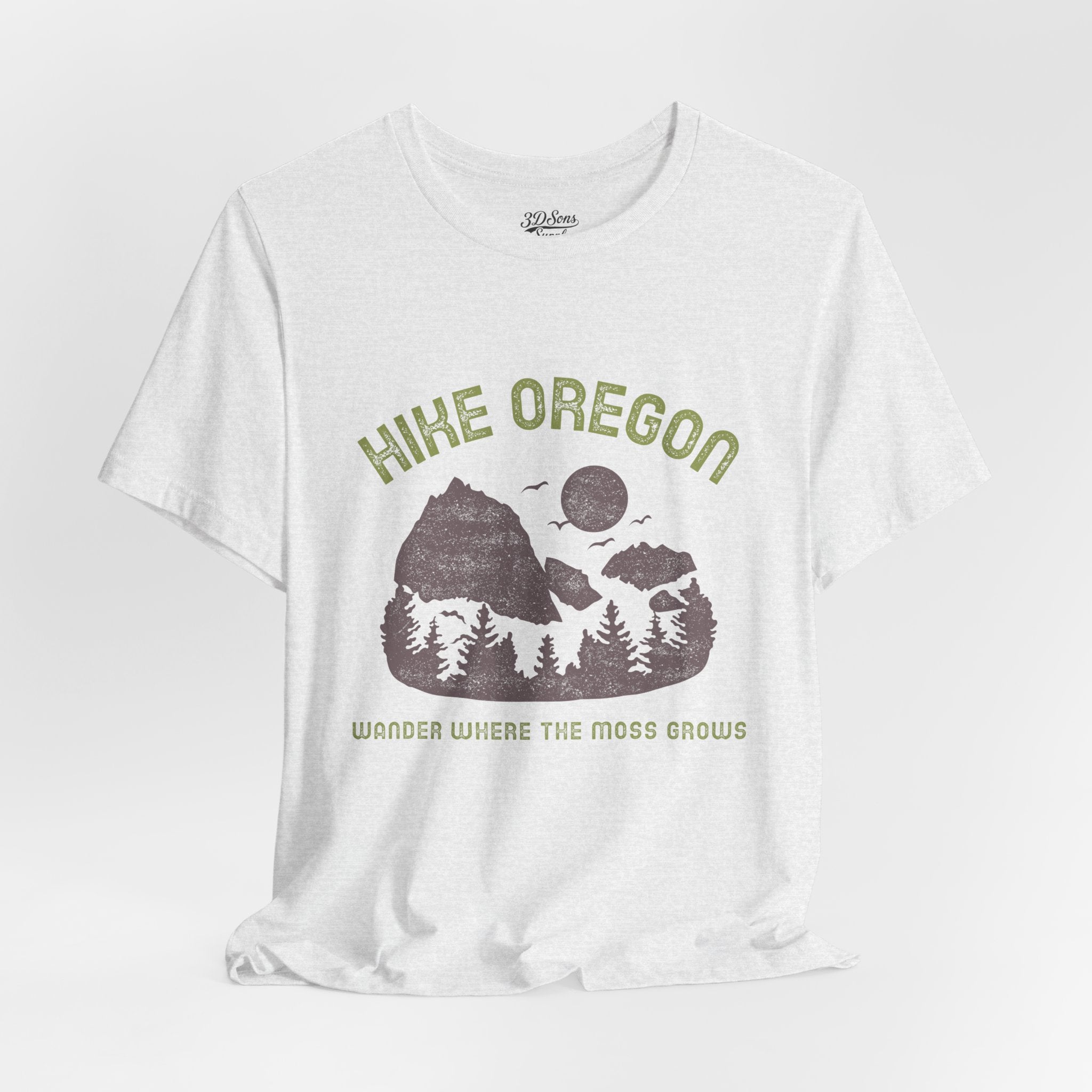 Hike Oregon Adventure Tee — Hiking Graphic T-Shirt