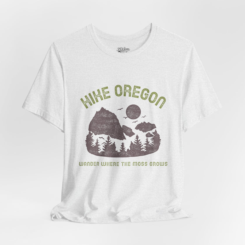 Hike Oregon Adventure Tee — Hiking Graphic T-Shirt