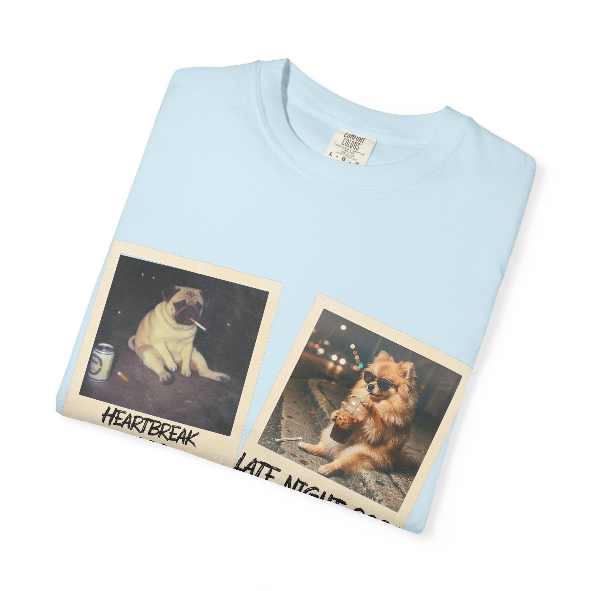 Personalized Polaroid Photo T-Shirt — Custom 2-Image Keepsake