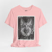 German Shepard Smoke Photo Tee — Vintage Pup Graphic T-Shirt