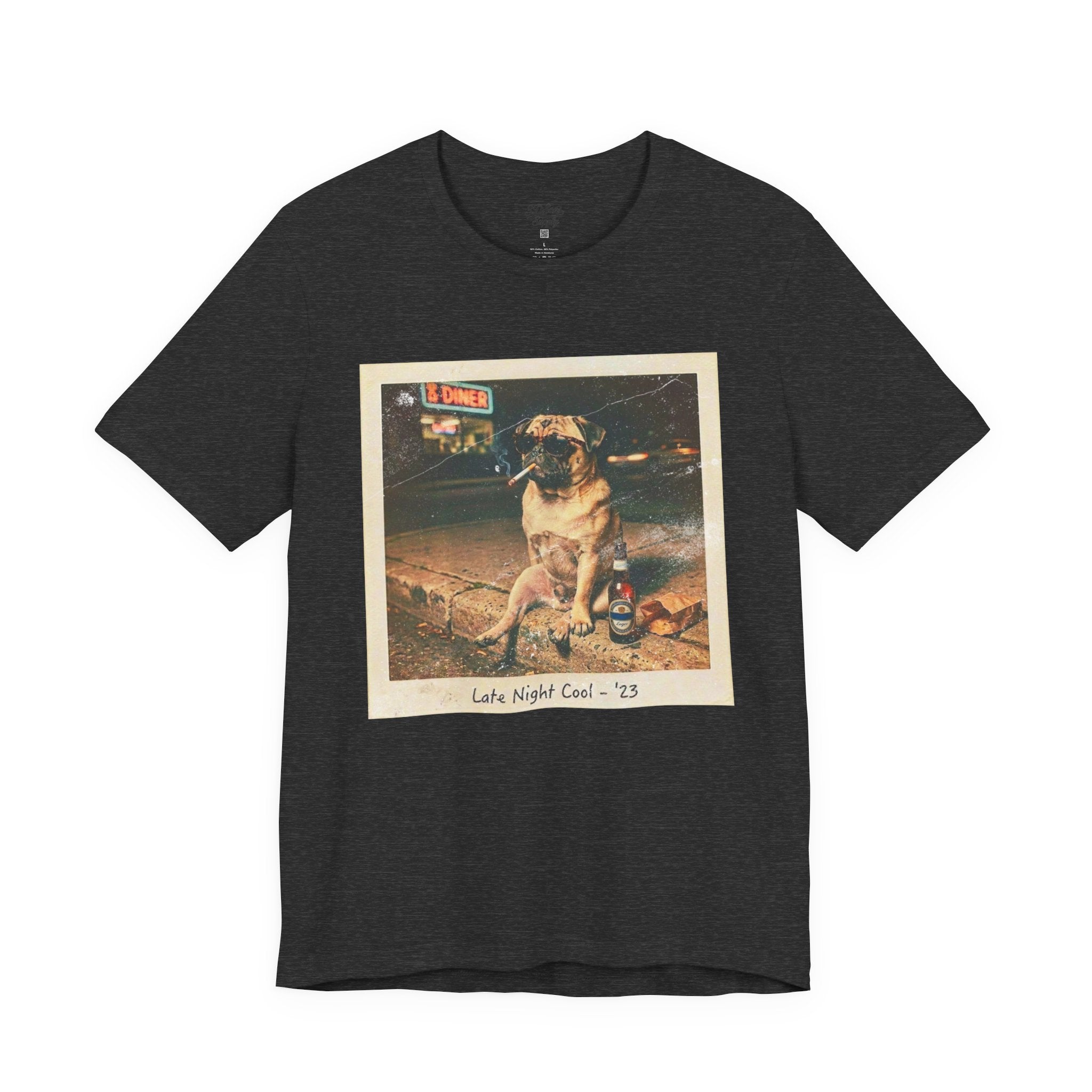 Vintage Pug Photo Tee — 
