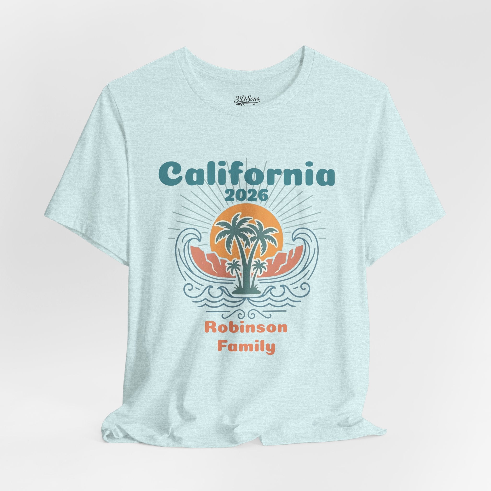 Personalized Family Vacation T-Shirt