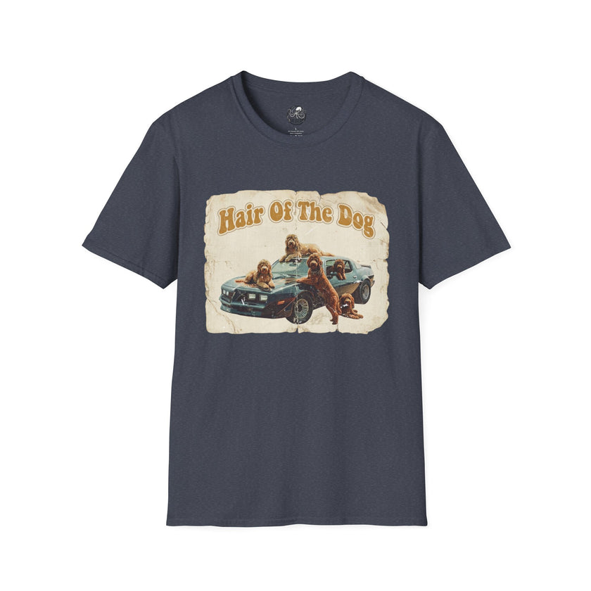 Hair of the Dog Vintage Retro Dog T-Shirt | Funny Dog Lover Graphic Tee – 3D Sons Supply Co
