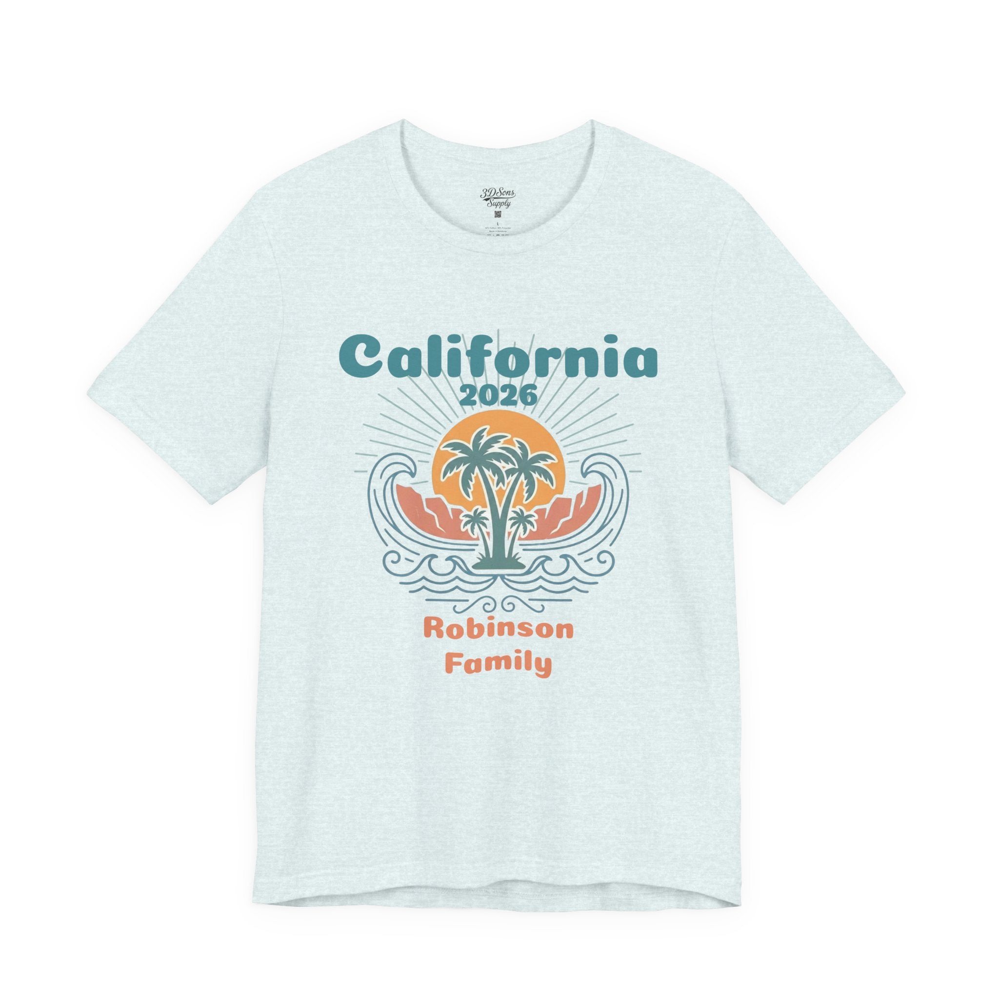 Personalized Family Vacation T-Shirt