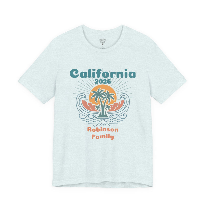 Personalized Family Vacation T-Shirt