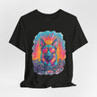 German Shepherd Retro 90s Vice City Tee